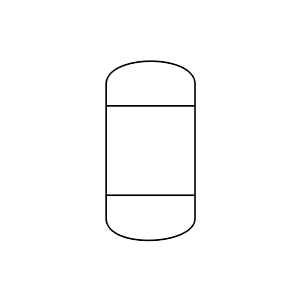 Reaction Vessel PID Symbol